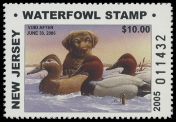 Picture of 2005 New Jersey Duck Stamp
