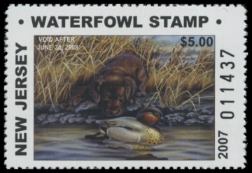 Picture of 2007 New Jersey Duck Stamp