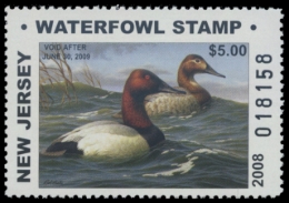 Picture of 2008 New Jersey Duck Stamp