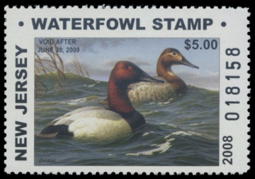 Picture of 2008 New Jersey Duck Stamp