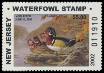 Picture of 2002 New Jersey Duck Stamp
