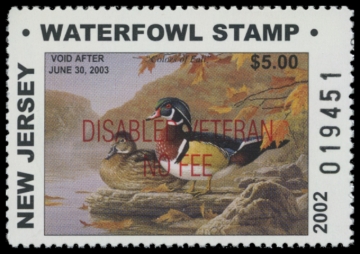 Picture of 2002 New Jersey Duck Stamp
