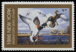 Picture of 1986 New York Duck Stamp