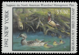 Picture of 1992 New York Duck Stamp