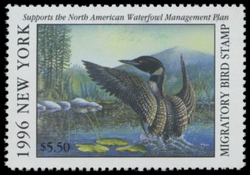 Picture of 1996 New York Duck Stamp