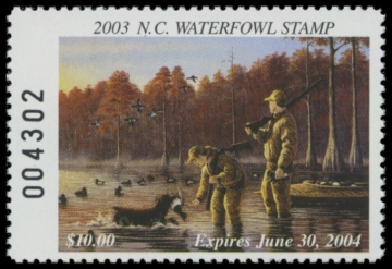 Picture of 2003 North Carolina Duck Stamp