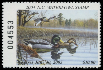Picture of 2004 North Carolina Duck Stamp