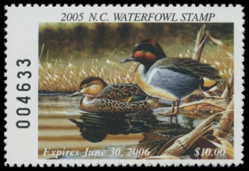 Picture of 2005 North Carolina Duck Stamp