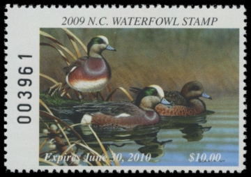 Picture of 2009 North Carolina Duck Stamp