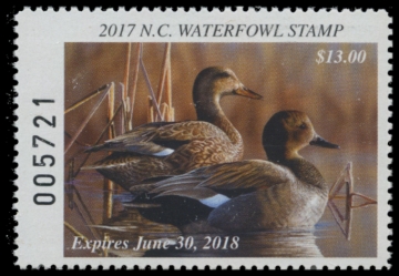 Picture of 2017 North Carolina Duck Stamp