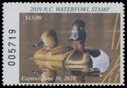 Picture of 2019 North Carolina Duck Stamp
