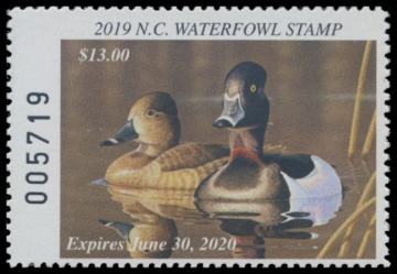 Picture of 2019 North Carolina Duck Stamp