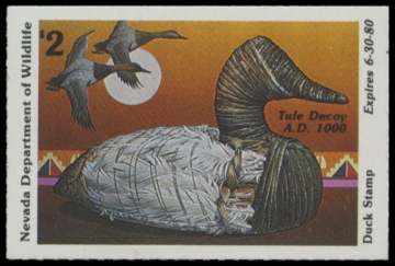 Picture of 1979 Nevada Duck Stamp - First of State