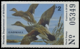 Picture of 1983 Nevada Duck Stamp