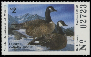 Picture of 1985 Nevada Duck Stamp
