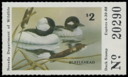 Picture of 1987 Nevada Duck Stamp