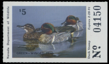 Picture of 1990 Nevada Duck Stamp
