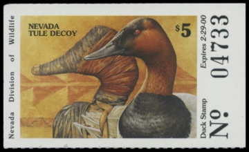 Picture of 1999 Nevada Duck Stamp