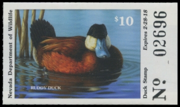 Picture of 2017 Nevada Duck Stamp