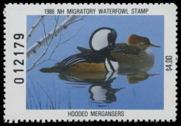 Picture of 1986 New Hampshire Duck Stamp