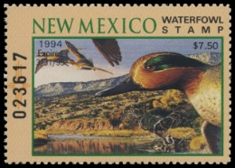 Picture of 1994 New Mexico Duck Stamp
