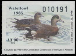 Picture of 1985 Missouri Duck Stamp
