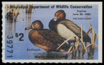 Picture of 1981 Mississippi Duck Stamp