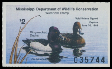 Picture of 1987 Mississippi Duck Stamp
