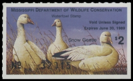 Picture of 1988 Mississippi Duck Stamp