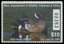 Picture of 2005 Mississippi Duck Stamp