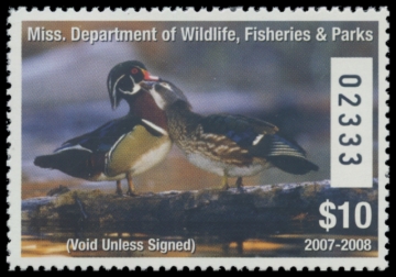 Picture of 2007 Mississippi Duck Stamp