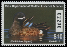 Picture of 2009 Mississippi Duck Stamp