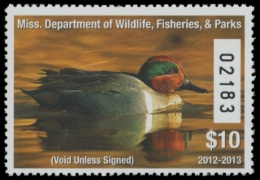 Picture of 2012 Mississippi Duck Stamp