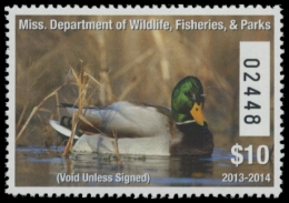 Picture of 2013 Mississippi Duck Stamp