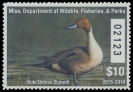 Picture of 2015 Mississippi Duck Stamp