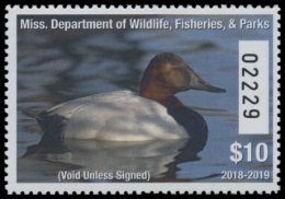 Picture of 2018 Mississippi Duck Stamp