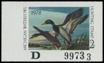 Picture of 1978 Michigan Duck Stamp