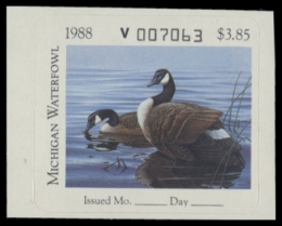 Picture of 1988 Michigan Duck Stamp