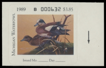 Picture of 1989 Michigan Duck Stamp