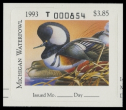 Picture of 1993 Michigan Duck Stamp