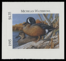 Picture of 1995 Michigan Duck Stamp
