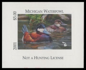Picture of 2001 Michigan Duck Stamp