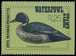 Picture of 1975 Massachusetts Duck Stamp