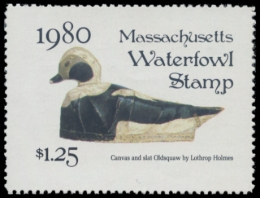 Picture of 1980 Massachusetts Duck Stamp