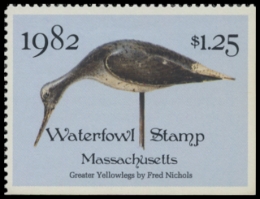 Picture of 1982 Massachusetts Duck Stamp
