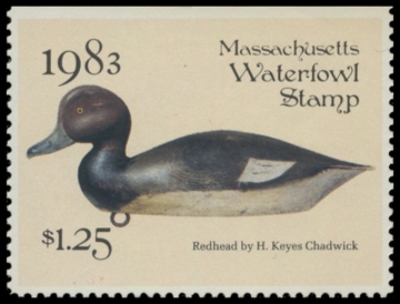Picture of 1983 Massachusetts Duck Stamp