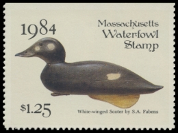 Picture of 1984 Massachusetts Duck Stamp