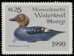 Picture of 1990 Massachusetts Duck Stamp