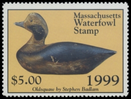 Picture of 1999 Massachusetts Duck Stamp
