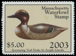 Picture of 2003 Massachusetts Duck Stamp